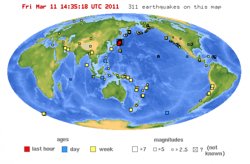 recent earthquakes in japan 2011. recent earthquake page.
